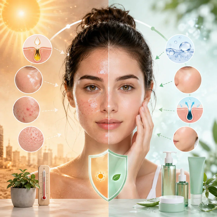 Oily Skin Problems in Summer: Causes, Best Skincare Tips, and Prevention