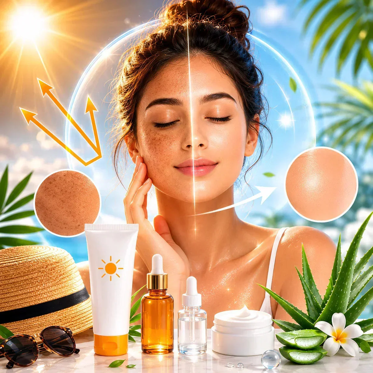 Treating Skin Darkening in Summer: Causes and Solutions