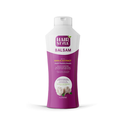 Hairstyle balsam with garlic extract, 1000 ml