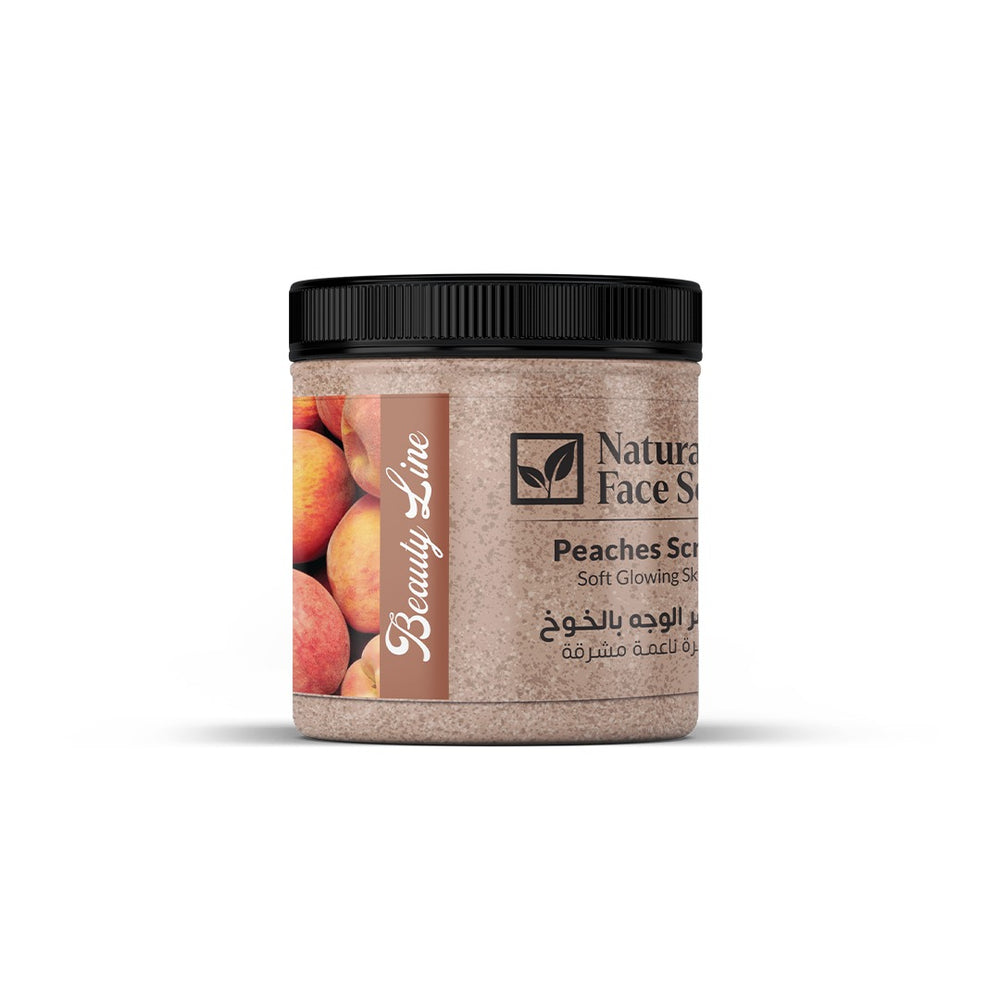 Beauty Line Peach Scrub – Face & Body (500 ml)